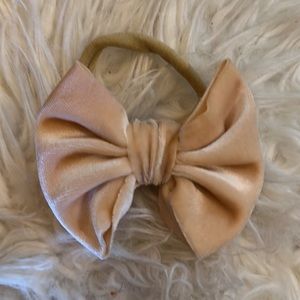 Cream velvet nylon wrap